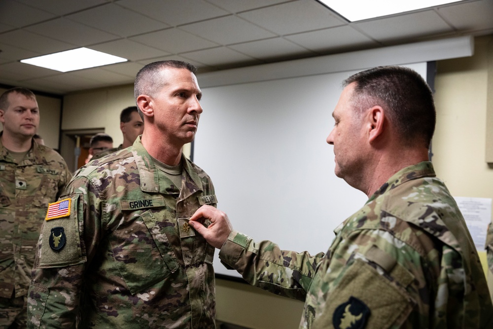 Minnesota National Guard and the &quot;Red Bulls&quot; celebrate newest lieutenant colonel