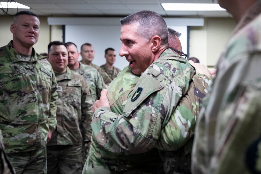 Minnesota National Guard and the &quot;Red Bulls&quot; celebrate newest lieutenant colonel