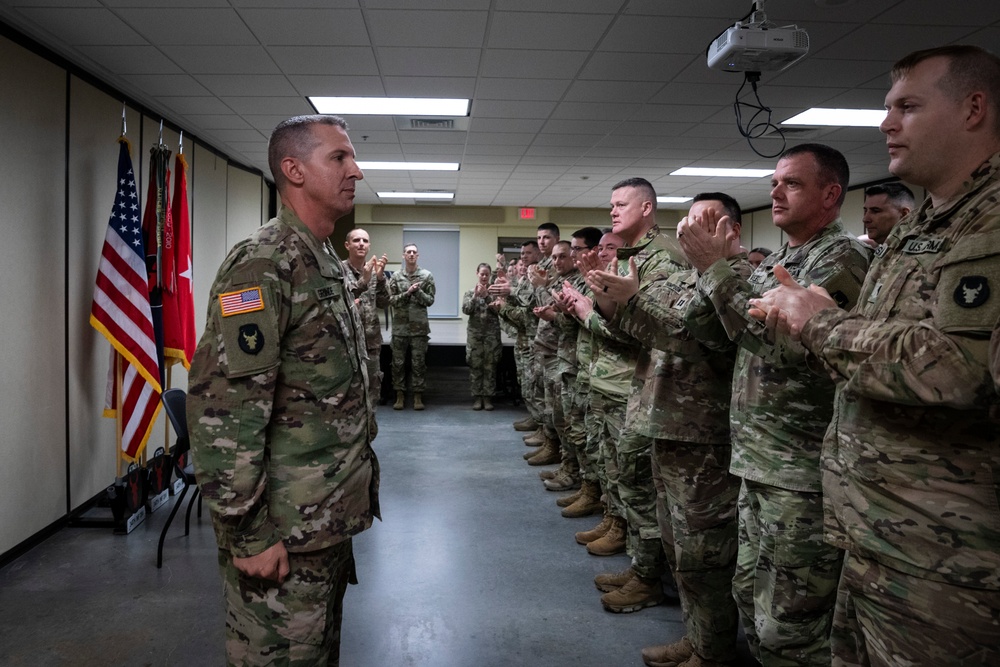 Minnesota National Guard and the &quot;Red Bulls&quot; celebrate newest lieutenant colonel