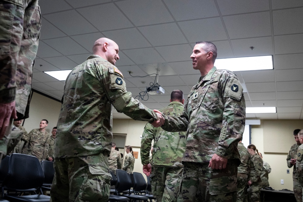 Minnesota National Guard and the &quot;Red Bulls&quot; celebrate newest lieutenant colonel