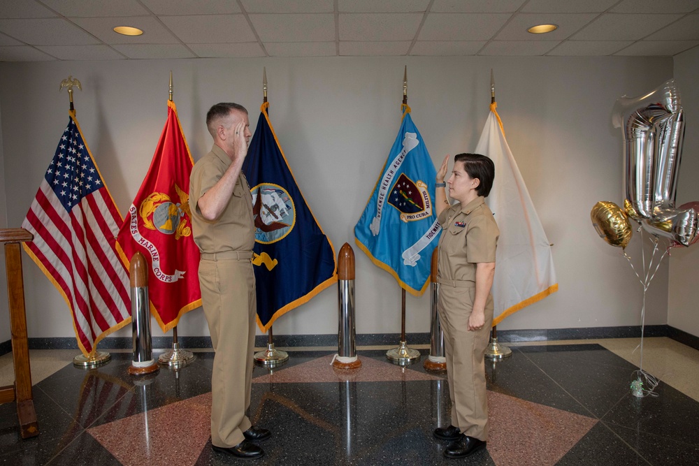 NMFL Lt. j.g. promoted