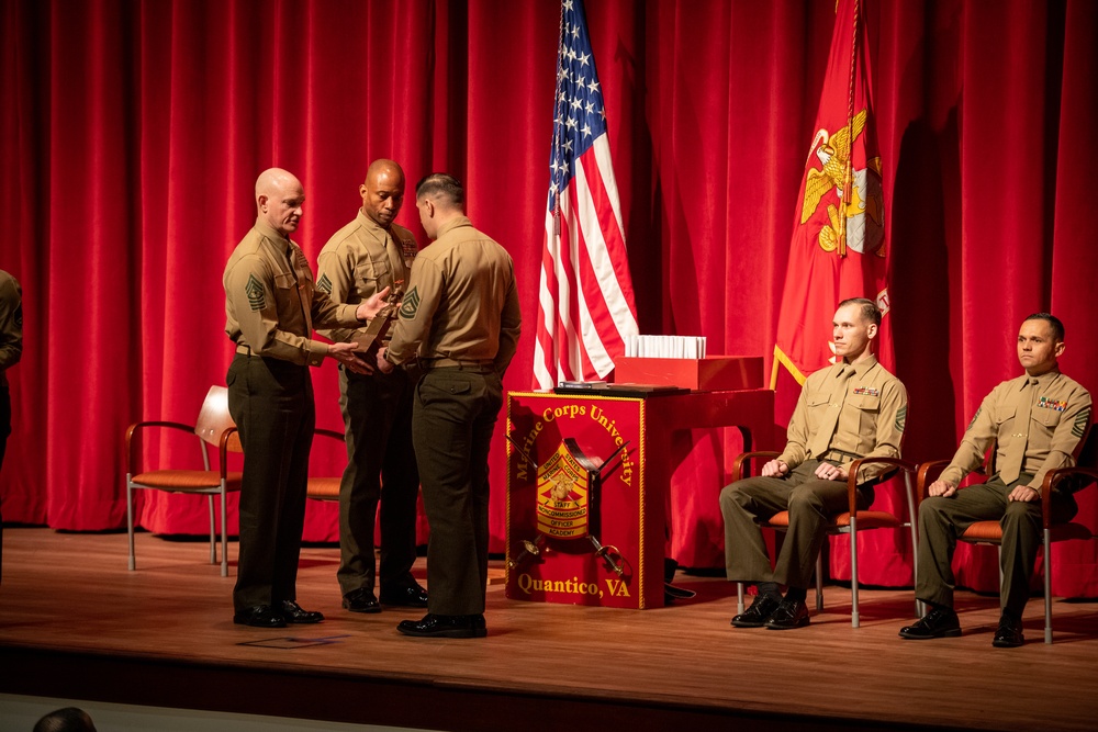 SEAC Delivers Address at Staff Noncommissioned Officer Academy Quantico