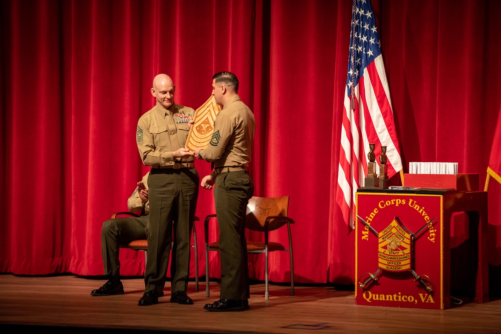 SEAC Delivers Address at Staff Noncommissioned Officer Academy Quantico