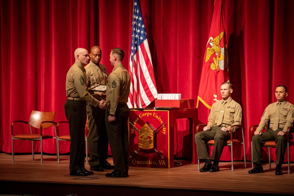 SEAC Delivers Address at Staff Noncommissioned Officer Academy Quantico