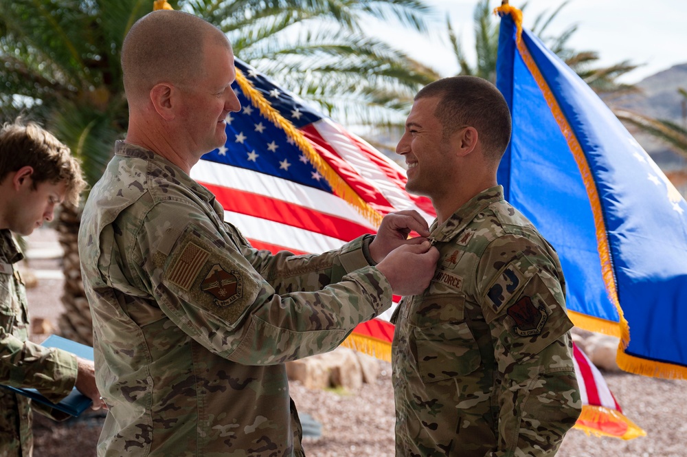 Nellis Airman awarded Bronze Star