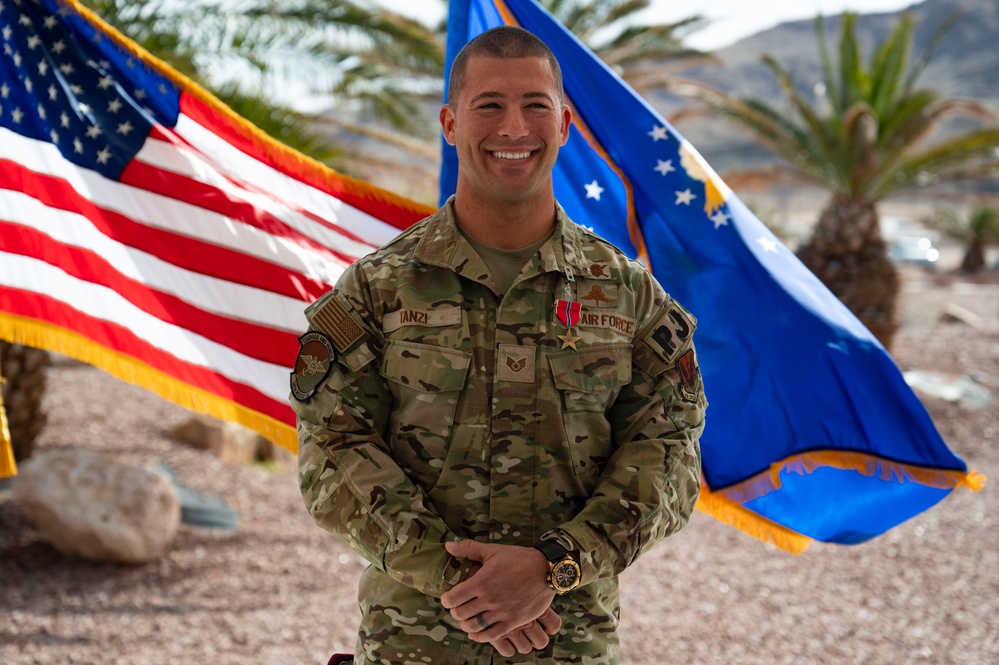 Nellis Airman awarded Bronze Star