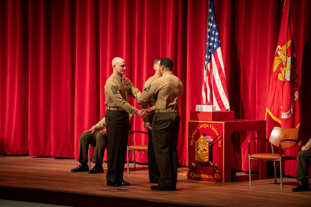 SEAC Delivers Address at Staff Noncommissioned Officer Academy Quantico