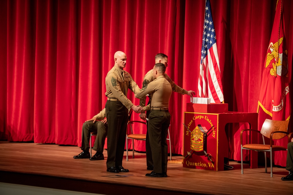 SEAC Delivers Address at Staff Noncommissioned Officer Academy Quantico