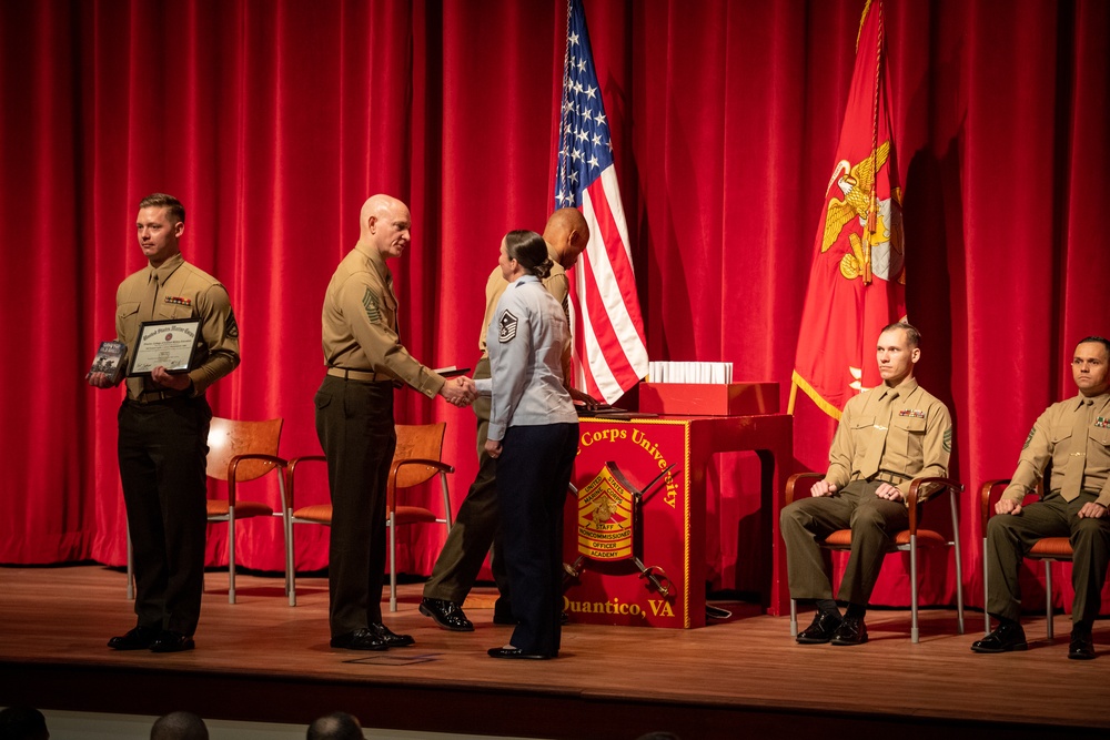 SEAC Delivers Address at Staff Noncommissioned Officer Academy Quantico