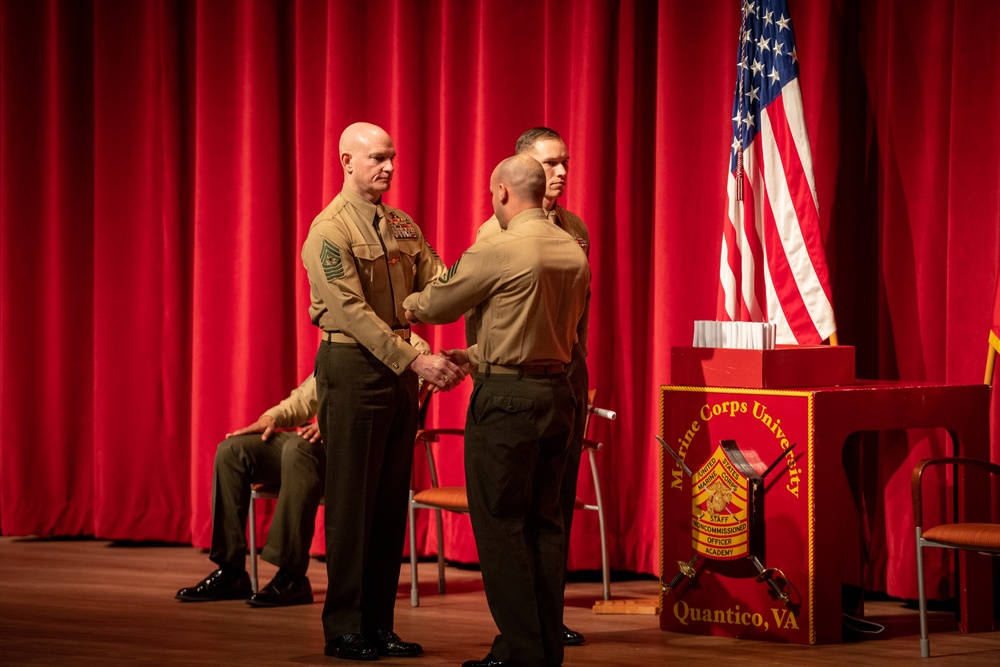 SEAC Delivers Address at Staff Noncommissioned Officer Academy Quantico