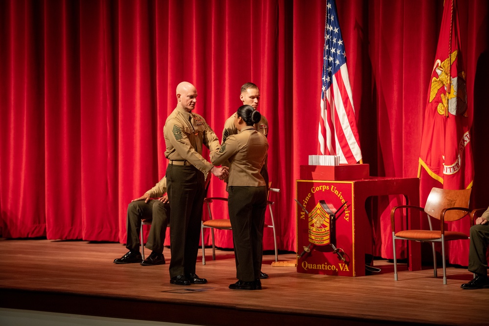 SEAC Delivers Address at Staff Noncommissioned Officer Academy Quantico