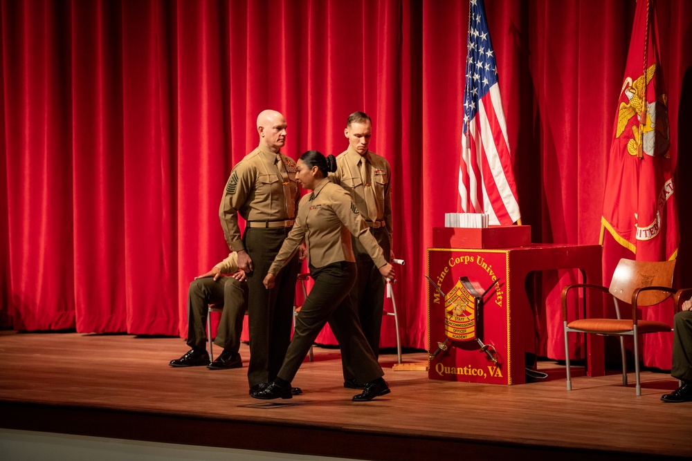 SEAC Delivers Address at Staff Noncommissioned Officer Academy Quantico