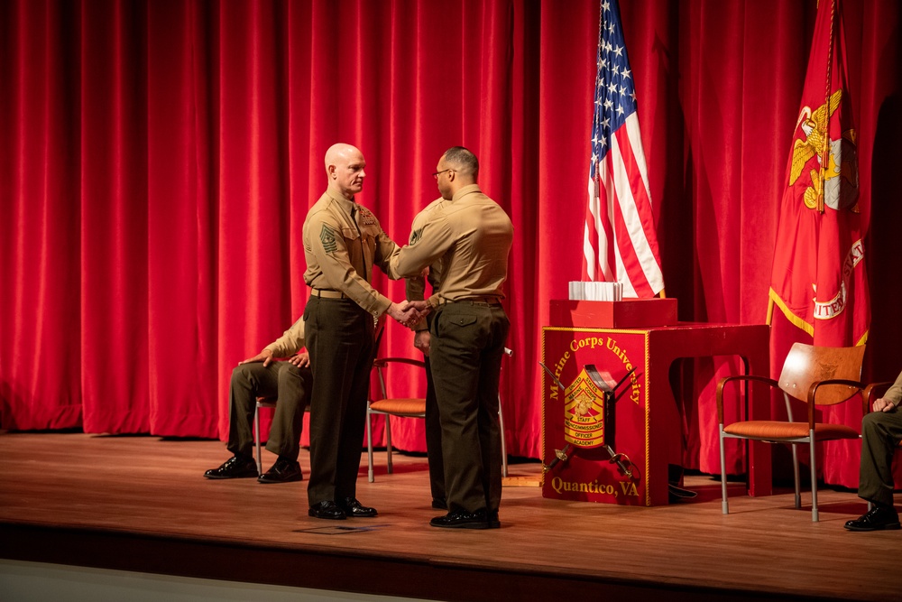 SEAC Delivers Address at Staff Noncommissioned Officer Academy Quantico