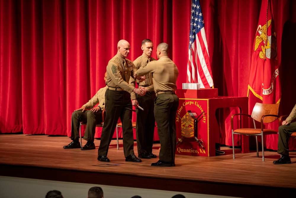 SEAC Delivers Address at Staff Noncommissioned Officer Academy Quantico