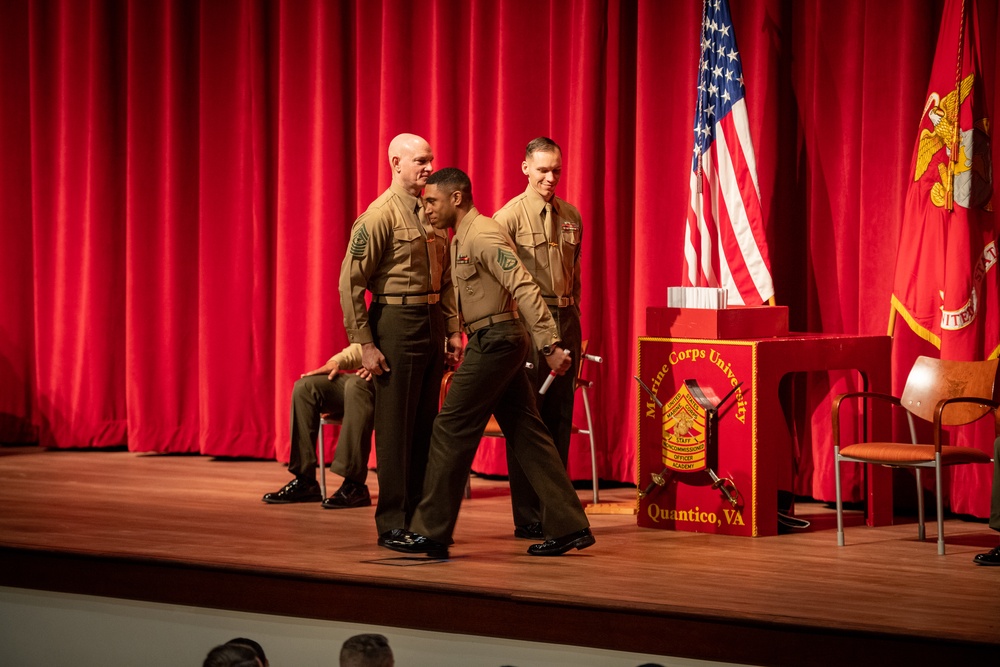 SEAC Delivers Address at Staff Noncommissioned Officer Academy Quantico