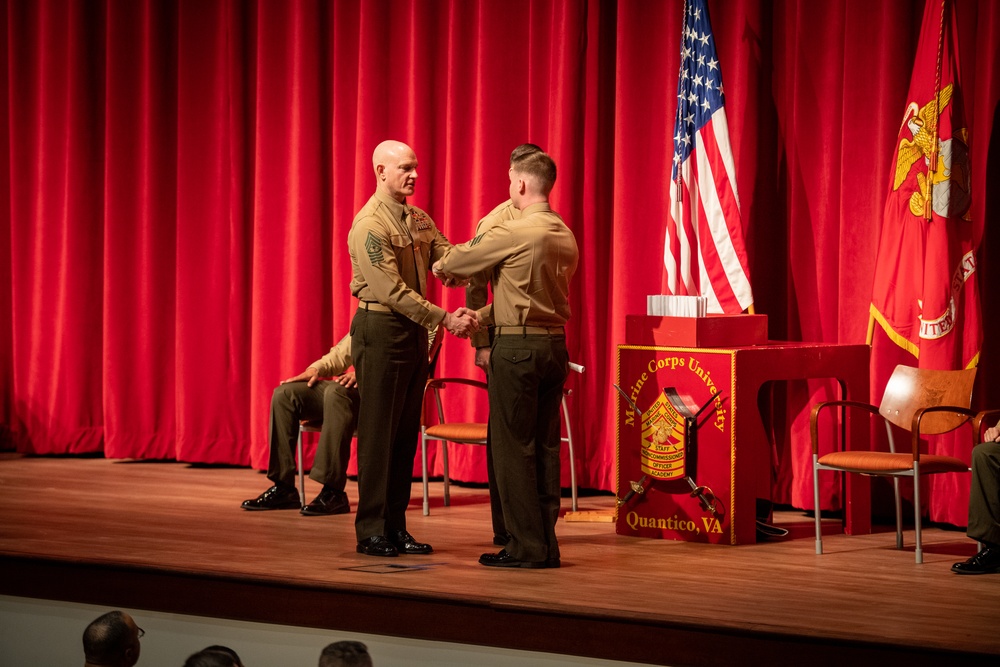 SEAC Delivers Address at Staff Noncommissioned Officer Academy Quantico