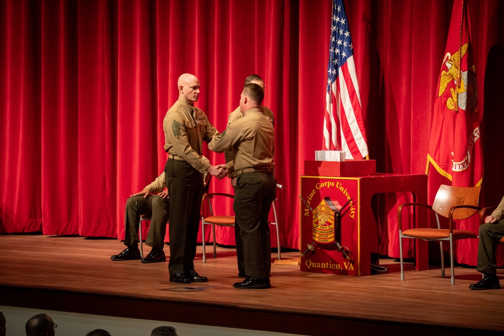 SEAC Delivers Address at Staff Noncommissioned Officer Academy Quantico