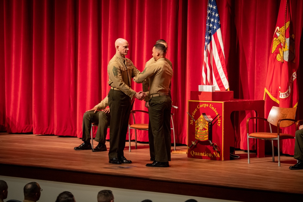 SEAC Delivers Address at Staff Noncommissioned Officer Academy Quantico