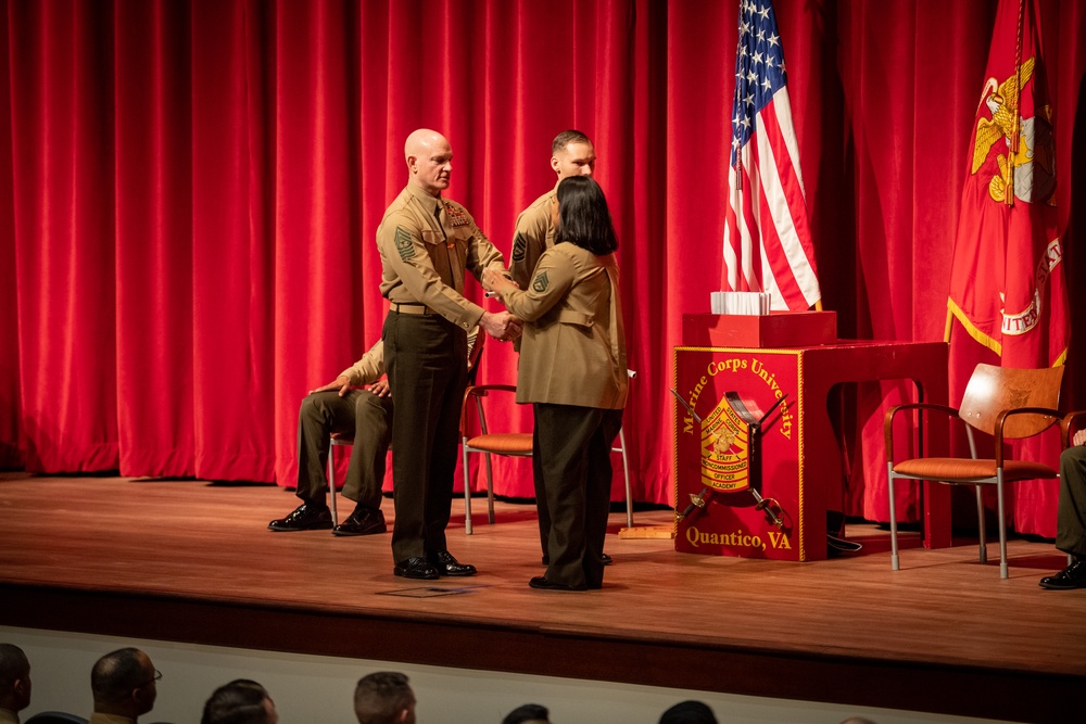 SEAC Delivers Address at Staff Noncommissioned Officer Academy Quantico