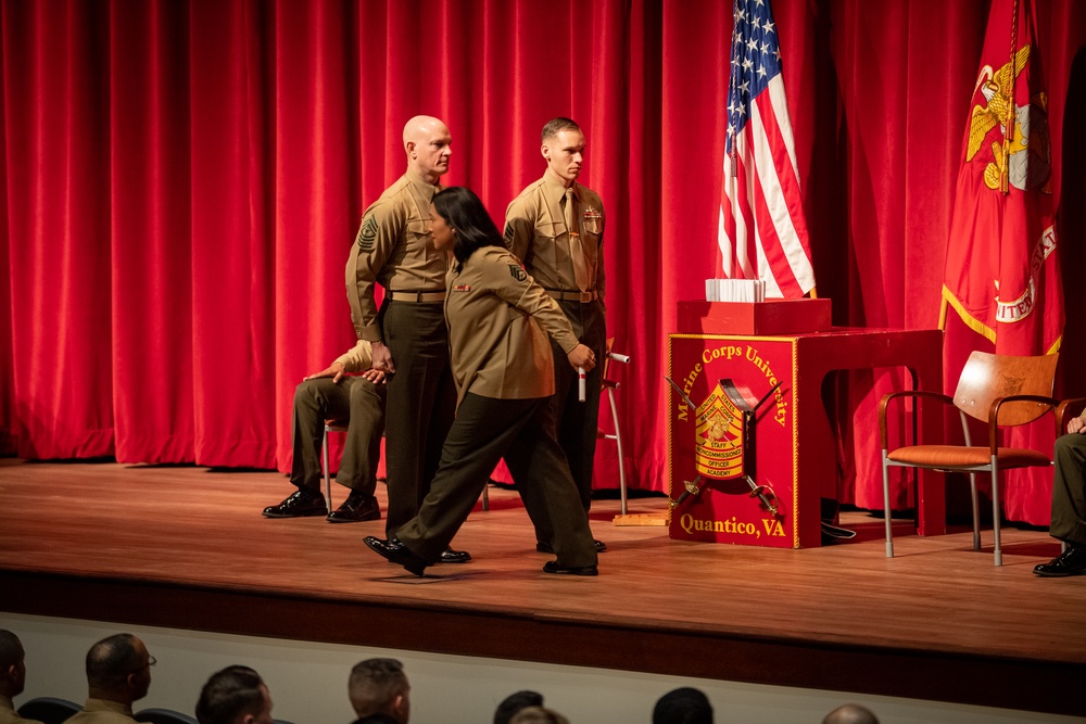 SEAC Delivers Address at Staff Noncommissioned Officer Academy Quantico