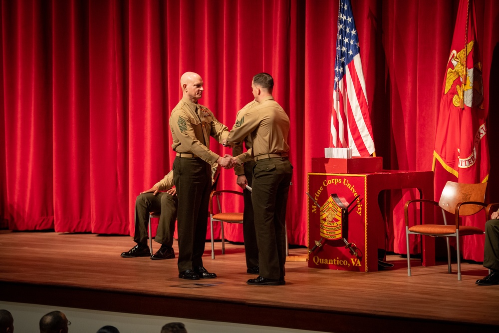 SEAC Delivers Address at Staff Noncommissioned Officer Academy Quantico