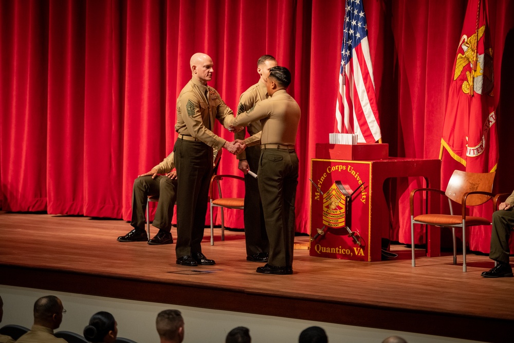 SEAC Delivers Address at Staff Noncommissioned Officer Academy Quantico