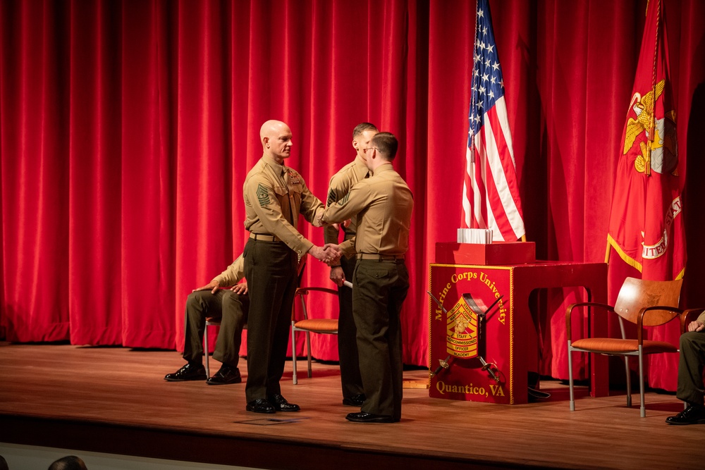 SEAC Delivers Address at Staff Noncommissioned Officer Academy Quantico