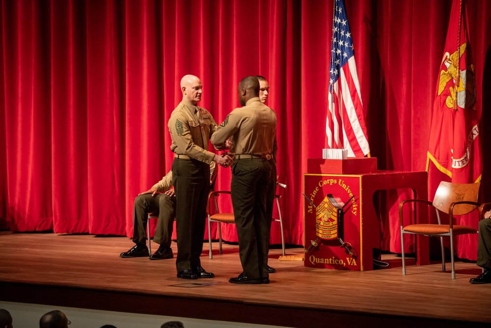 SEAC Delivers Address at Staff Noncommissioned Officer Academy Quantico