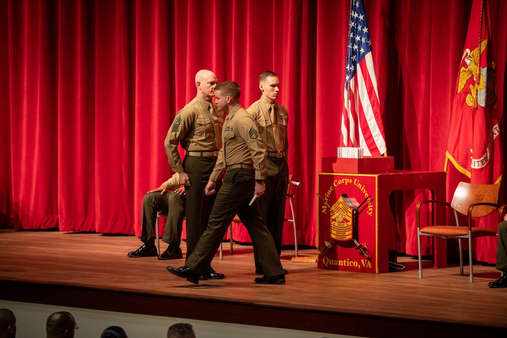 SEAC Delivers Address at Staff Noncommissioned Officer Academy Quantico