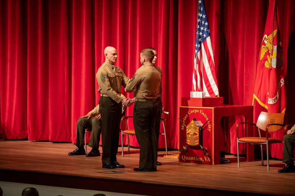 SEAC Delivers Address at Staff Noncommissioned Officer Academy Quantico