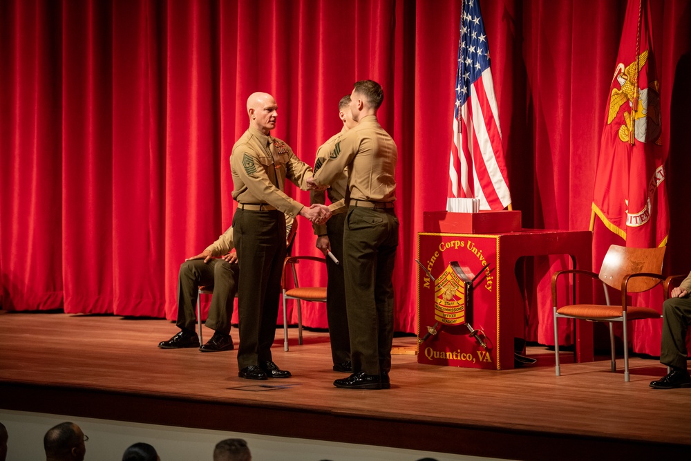 SEAC Delivers Address at Staff Noncommissioned Officer Academy Quantico