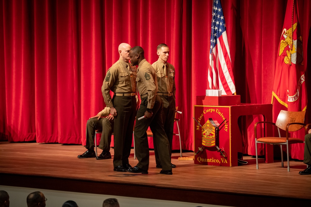 SEAC Delivers Address at Staff Noncommissioned Officer Academy Quantico