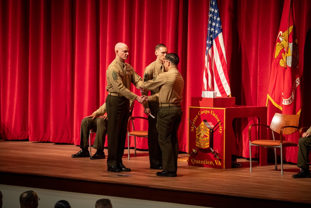 SEAC Delivers Address at Staff Noncommissioned Officer Academy Quantico