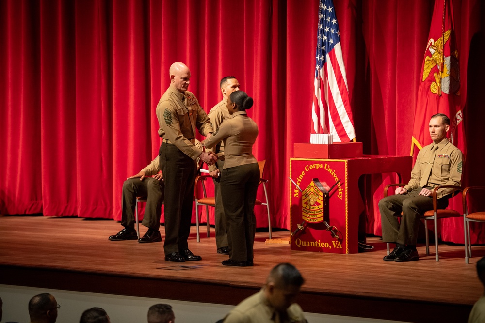 SEAC Delivers Address at Staff Noncommissioned Officer Academy Quantico