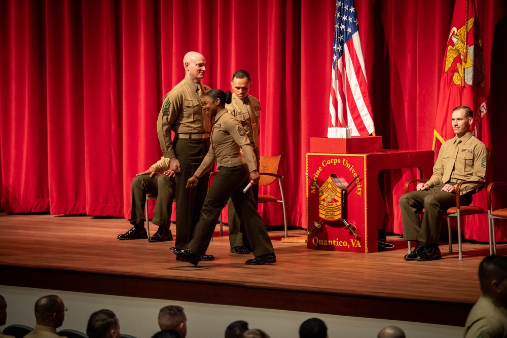 SEAC Delivers Address at Staff Noncommissioned Officer Academy Quantico