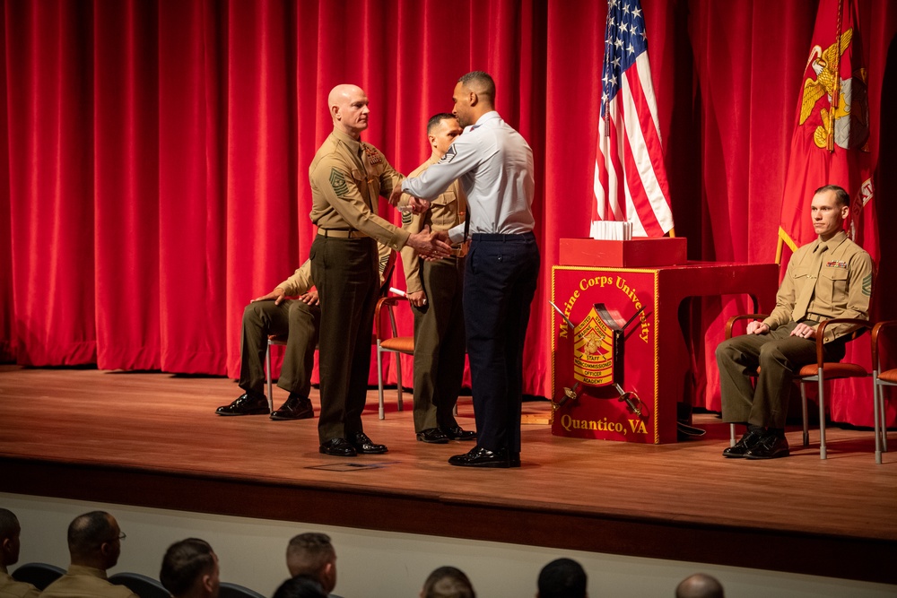 SEAC Delivers Address at Staff Noncommissioned Officer Academy Quantico