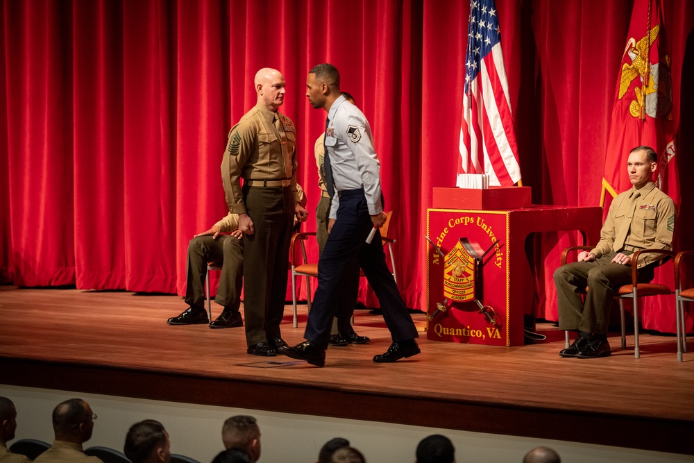 SEAC Delivers Address at Staff Noncommissioned Officer Academy Quantico