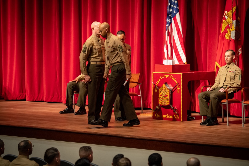 SEAC Delivers Address at Staff Noncommissioned Officer Academy Quantico