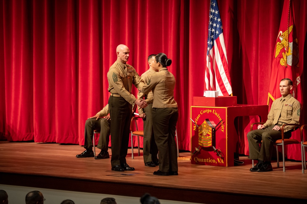 SEAC Delivers Address at Staff Noncommissioned Officer Academy Quantico