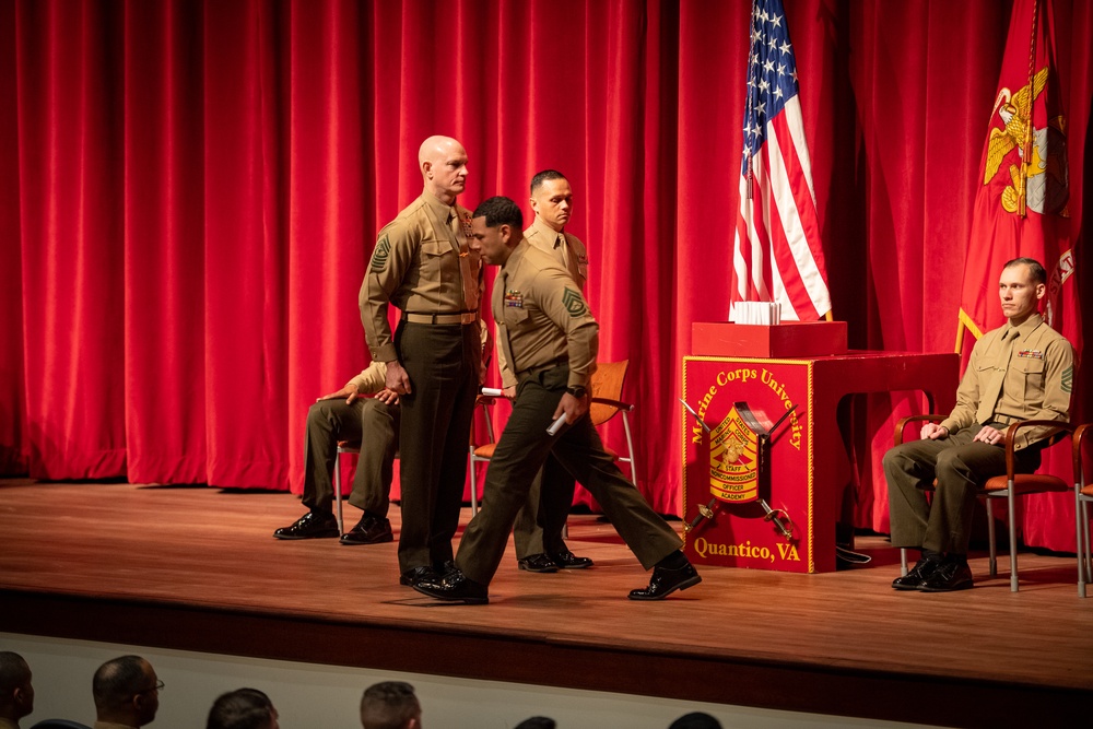 SEAC Delivers Address at Staff Noncommissioned Officer Academy Quantico