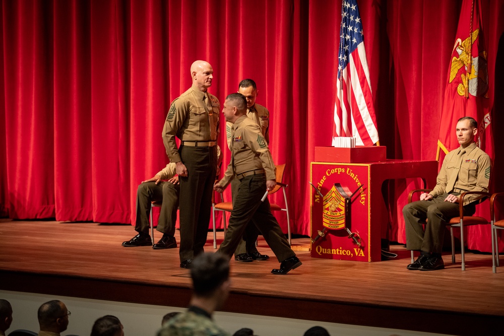 SEAC Delivers Address at Staff Noncommissioned Officer Academy Quantico