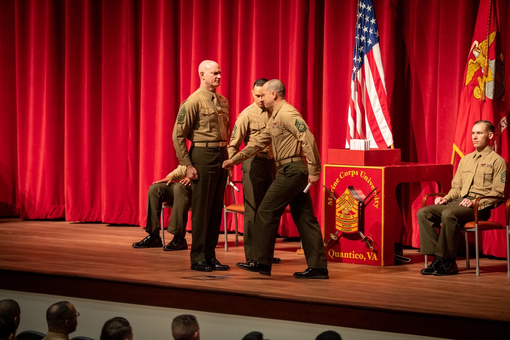 SEAC Delivers Address at Staff Noncommissioned Officer Academy Quantico