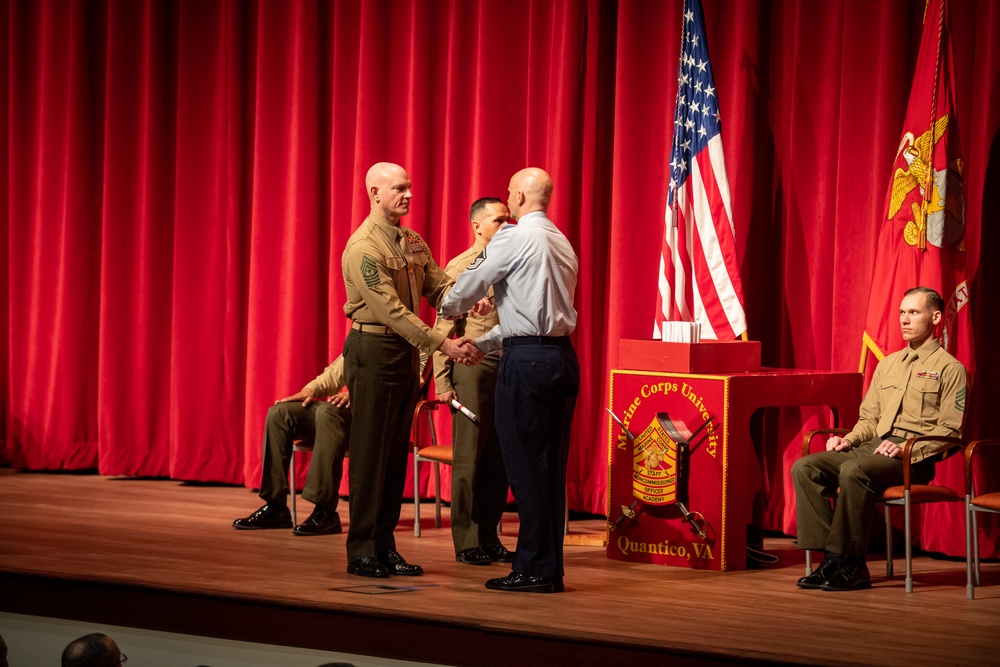 SEAC Delivers Address at Staff Noncommissioned Officer Academy Quantico