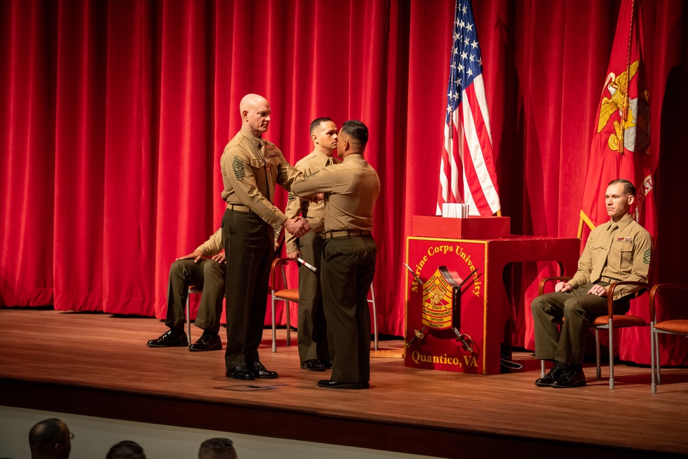 SEAC Delivers Address at Staff Noncommissioned Officer Academy Quantico