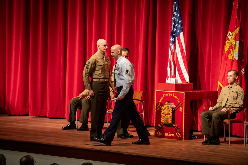 SEAC Delivers Address at Staff Noncommissioned Officer Academy Quantico