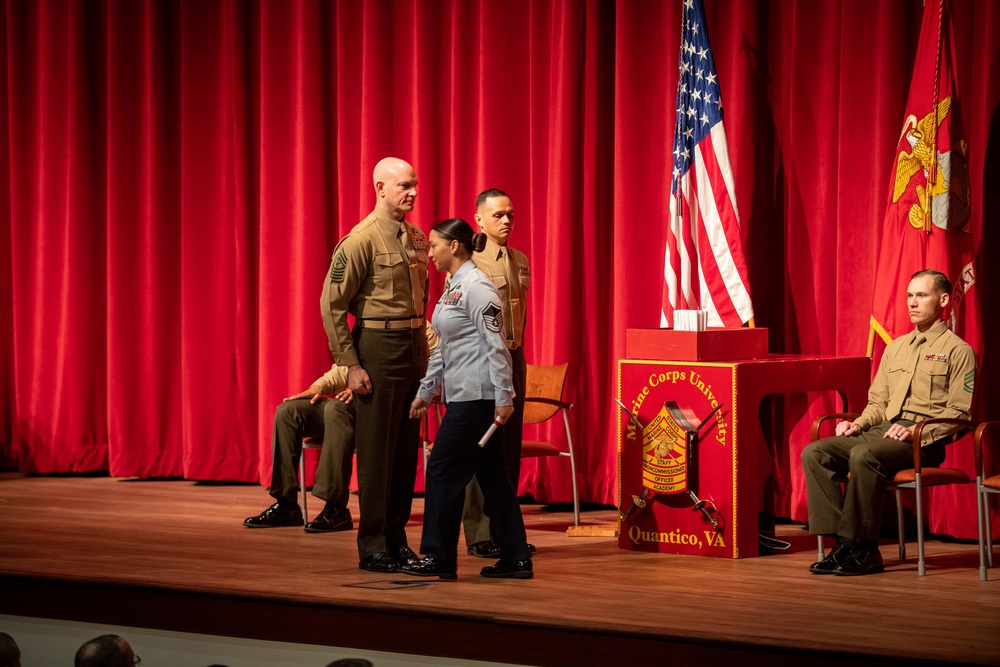 SEAC Delivers Address at Staff Noncommissioned Officer Academy Quantico