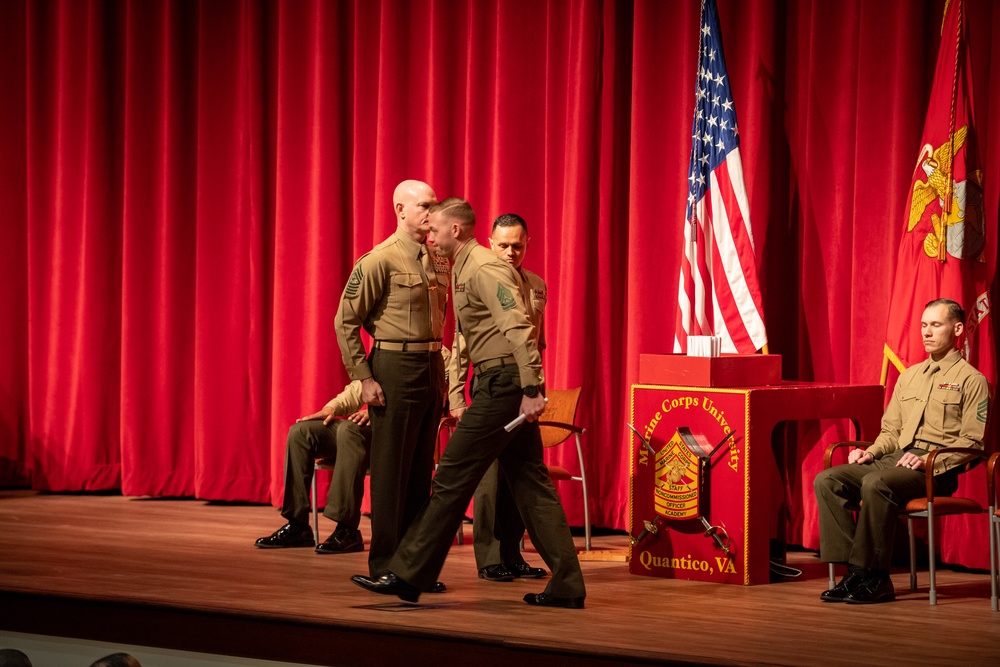 SEAC Delivers Address at Staff Noncommissioned Officer Academy Quantico