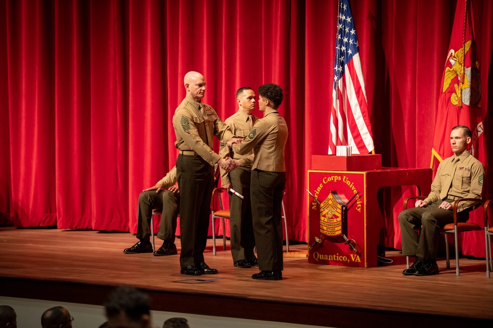 SEAC Delivers Address at Staff Noncommissioned Officer Academy Quantico