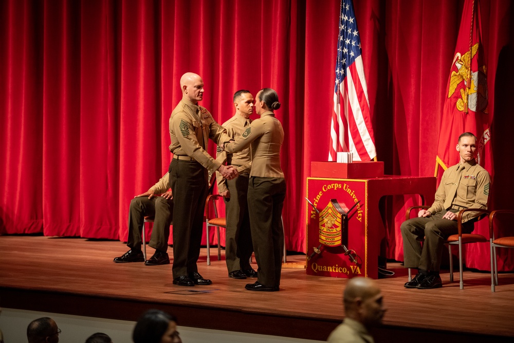 SEAC Delivers Address at Staff Noncommissioned Officer Academy Quantico