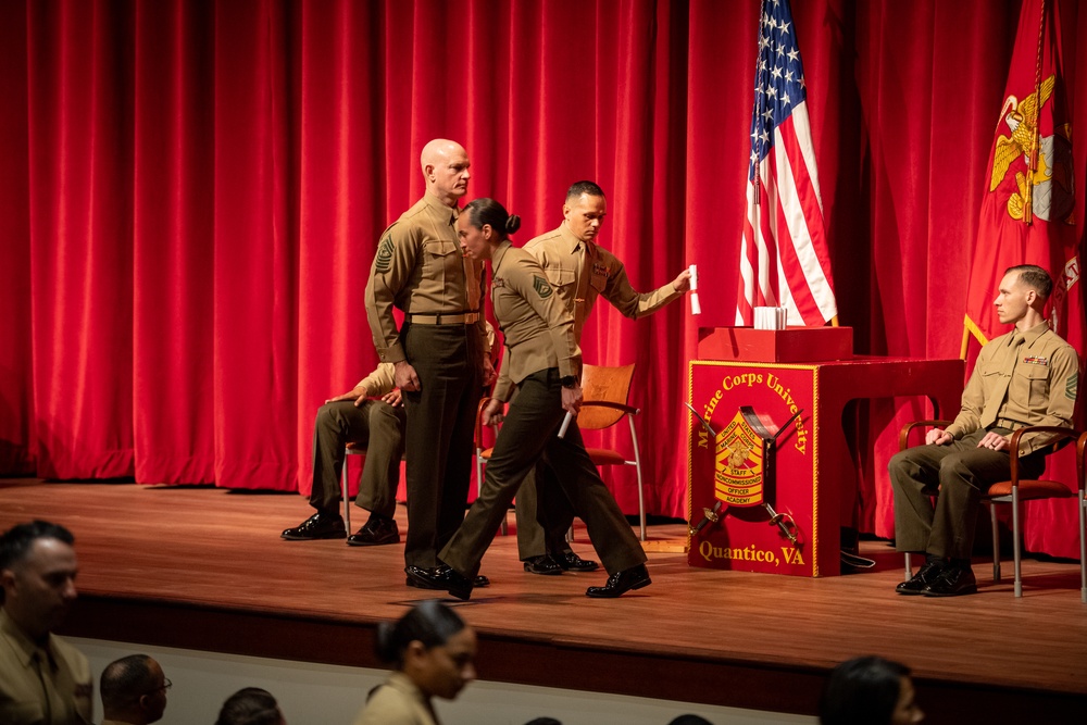 SEAC Delivers Address at Staff Noncommissioned Officer Academy Quantico